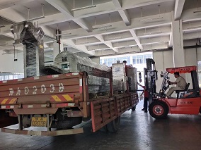 4 Meters Continuous Roasting Machine is Delivered to Our Customer