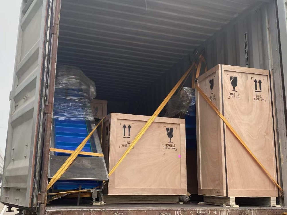 DCCZ7-15 Roasting machine、cooling machine and other machines deliver to Finland.