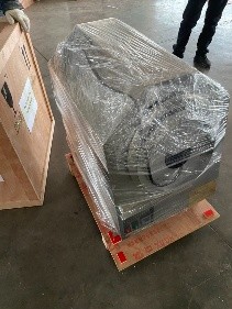 Customer reorder roasting machine DCCZ3-4 delivery to Spain