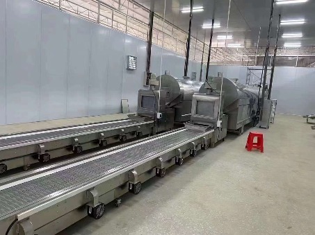 Installation completed of production line at customer's factory