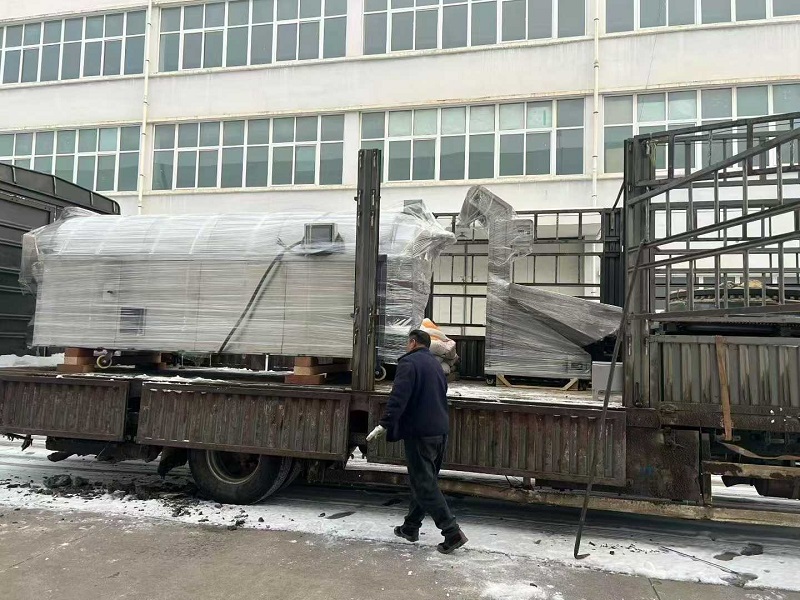 Automatic food roasting equipment delivery to Hebei Province