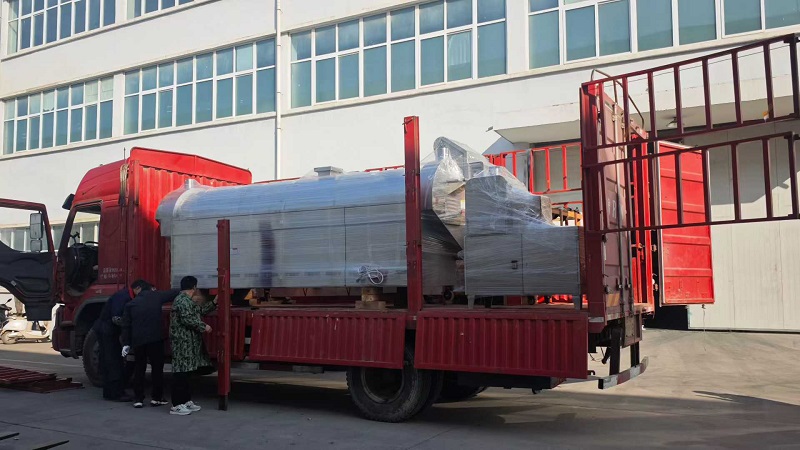 The complete set of roasting equipment has been delivered to Hunan.