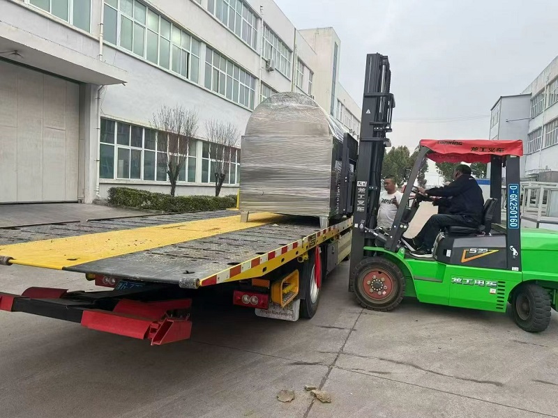 Two large roasting machines have been dispatched.
